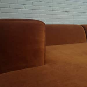 product 4x6 sofa x6 velours hoekbank links roest bruin 3