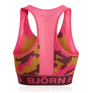 product bjorn borg bb camo grid women s sport top aw17 sporttop dames roze achterkant