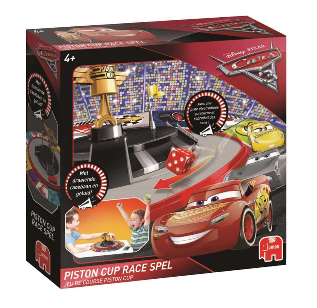 product jumbo disney cars 3 piston cup race spel