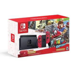 product nintendo switch super mario odyssey console 32gb rood