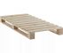 Atlantic Home Collection Piera 2 in 1 Loungebank Ligbed – Bruin / Hout