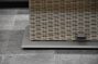 AVH-Collectie Bilbao 5-delige Dining Hoek Loungeset Wicker met Verstelbare Tafel – Grijs