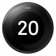Google Nest Learning Thermostat Slimme Thermostaat V3 (3e Generatie) – Zwart