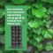 Green Grounds Verticale Tuin met Watersysteem met 18 Ruime Vakken – 10 L / 100 x 50 cm – Zwart