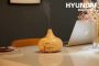 Hyundai Aroma Diffuser Luchtbevochtiger met LED – Houtkleur