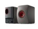 KEF LS50 Wireless II Draadloze Multiroom Boekenplank Speakerset – 2 stuks – Grijs (Titanium Grey)