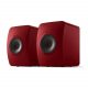 KEF LS50 Wireless II Draadloze Multiroom Boekenplank Speakerset – 2 stuks – Rood (Grimson Red)