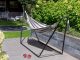Lifa Garden Hangmat met Standaard – Wit en Grijs