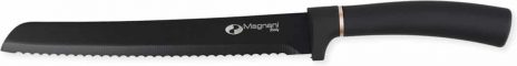 Magnani 8-delige RVS Messenset met Slijper, Magneetstrip en Schaar – Zwart