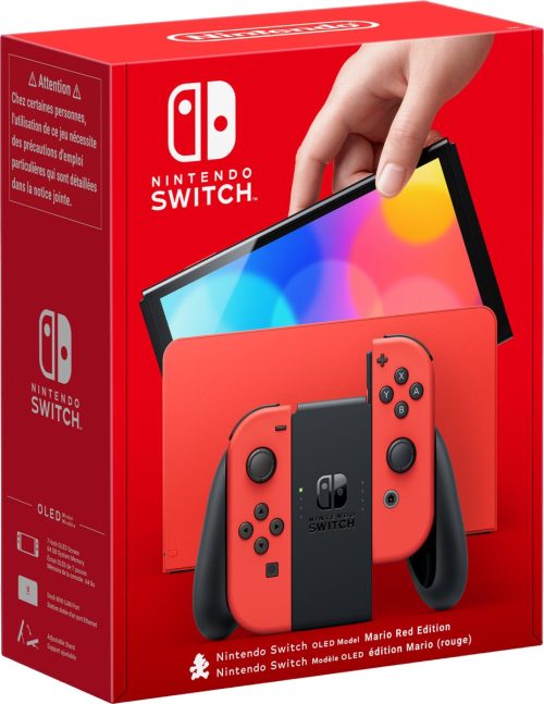 Switch OLED Mario Red Editie