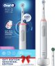 Oral-B Pro 3 3700 Sensitive Clean incl 2 opzetborstels Wit