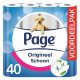 Page Origineel Schoon Toiletpapier – 40 rollen