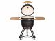 Patton Kamado Grill 20 inch Houtskoolbarbecue – Zwart