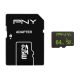 PNY microSDXC Prime – 64GB – met adapter