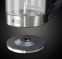 Russell Hobbs Glass Kettle Glazen Waterkoker 1,7 liter – RVS / Zwart