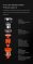 Shunzao Z11 Max Draadloze Steelstofzuiger met ingebouwde Kruimelzuiger en 3 Zuigmonden – Grijs / Oranje