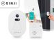 Sinji M1 Draadloze WiFi Smart Deurbel met Nachtzicht Camera – Wit