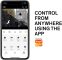 Sinji Smart Floodlight 2K Two way audio Infrarood Beveiligingscamera met Bewegingsdetectie en Fel Licht