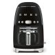 SMEG DCF02BLEU Filterkoffiemachine Koffiezetapparaat met Warmhoudfunctie Zwart