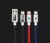 TOTU HAN Series ZINC Alloy Carbon Fiber USB-C oplaadkabel met 2.4A Fast Charging