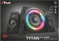 Trust GXT 629 Tytan 2.1 Stereo PC Speakers met RGB LED – Zwart