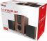 Trust Silva 2.1 Stereo PC Speakerset – Bruin Houtkleur / Zwart